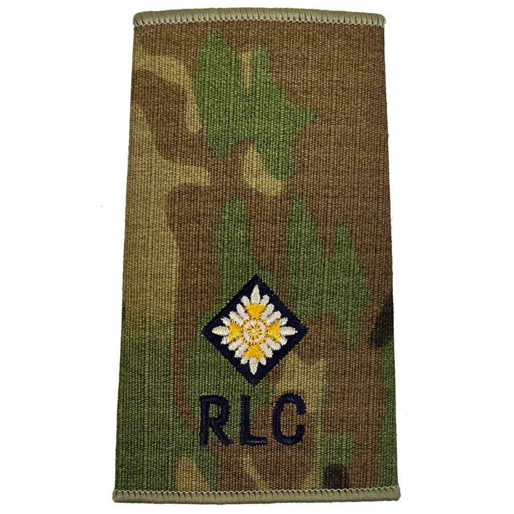 Rlc Ranks Royal Logistic Corps Multicam Rank Slides | John Bulls