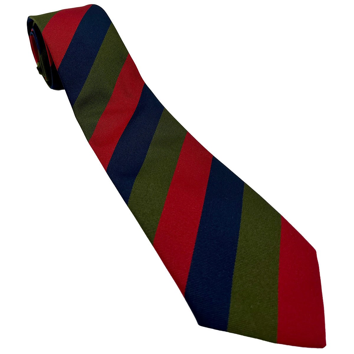 Royal Scots Royal Regiment Regimental Polyester Tie - John Bull Clothing