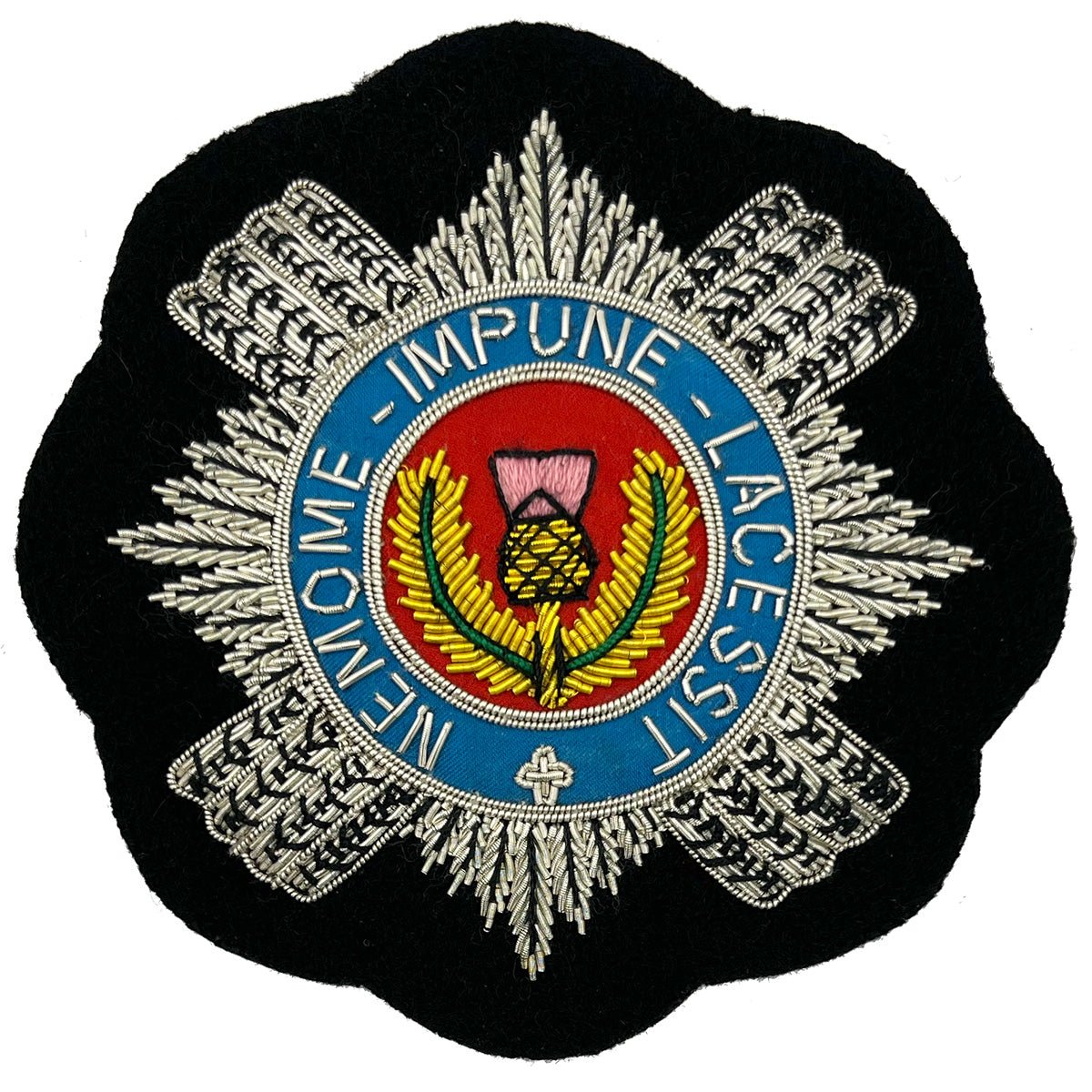 Scots Guards Bullion Blazer Badge - John Bull Clothing
