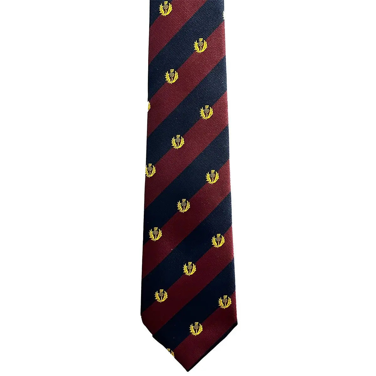 Scots Guards Crest Regimental Polyester Tie - John Bull Clothing