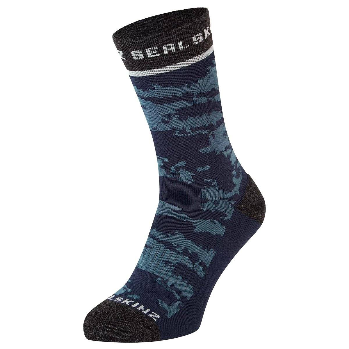 Sealskinz Reepham Mid Length Jacquard Socks - John Bull Clothing