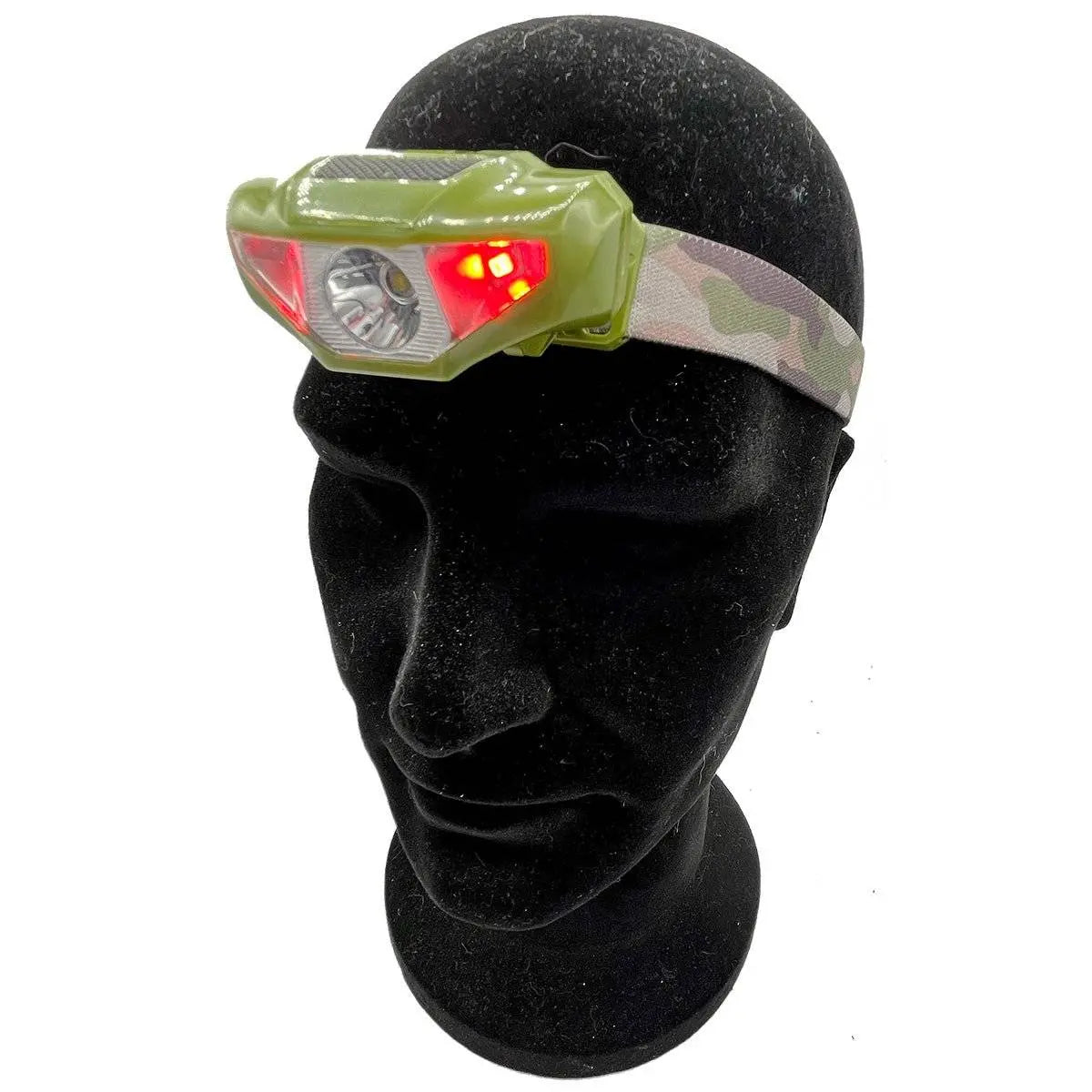 Silverpoint Infantry Head Torch with Red/Light Light - John Bull Clothing