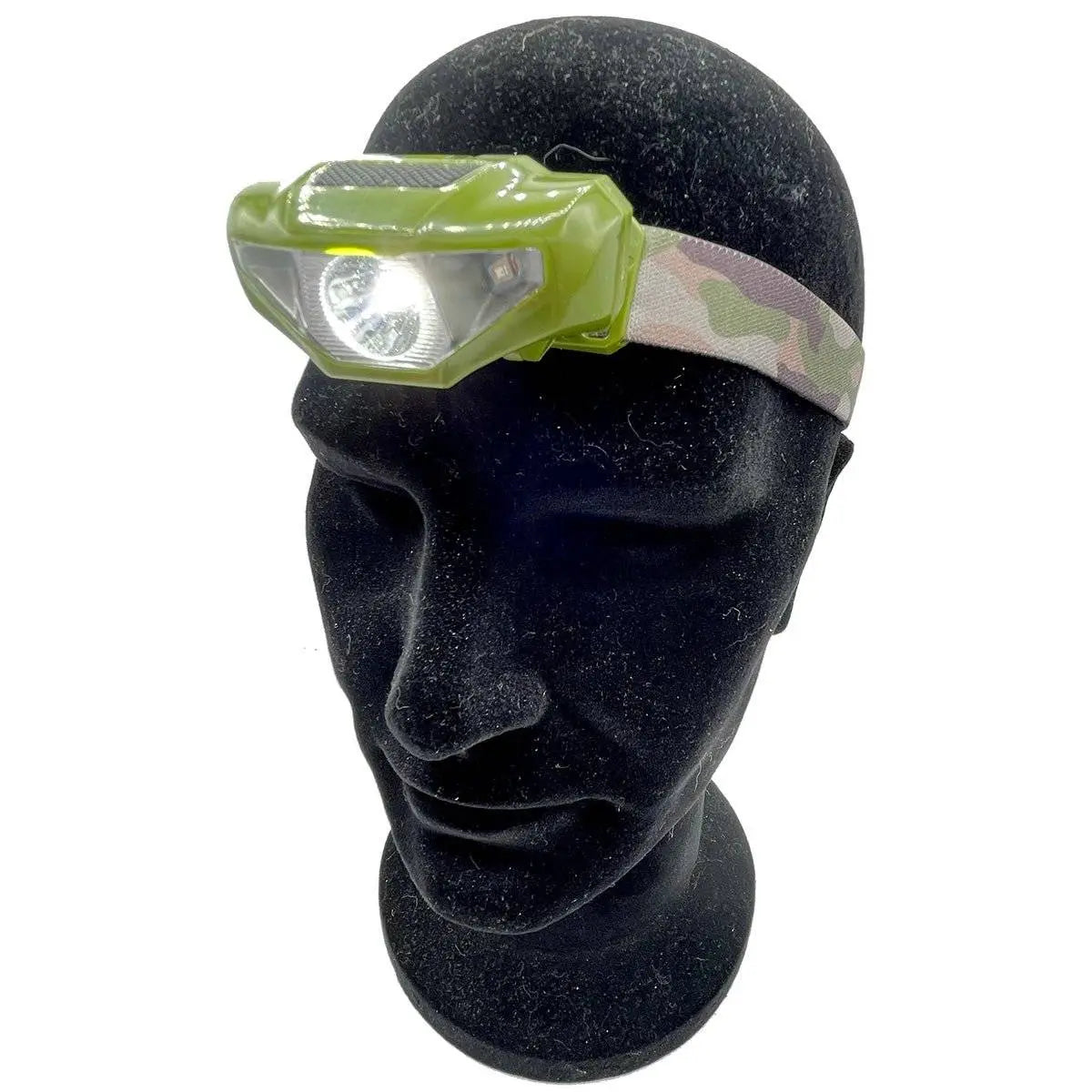 Silverpoint Infantry Head Torch with Red/Light Light - John Bull Clothing