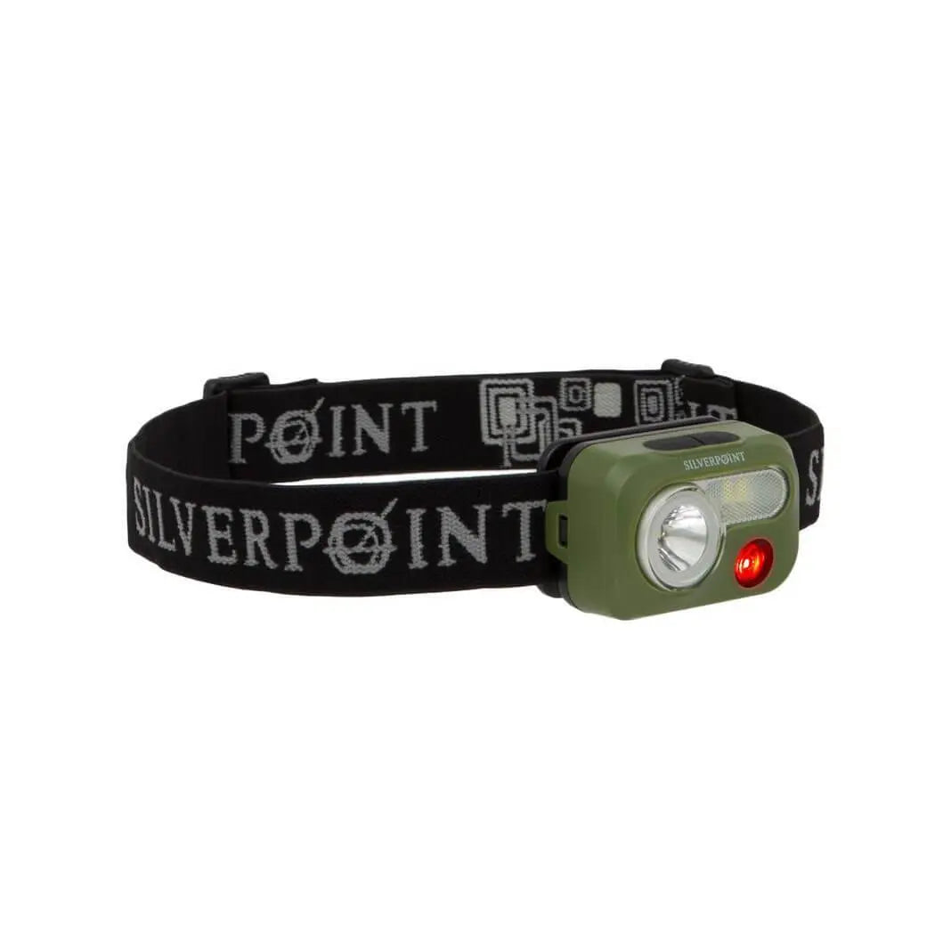 Silverpoint Scout XL230 LED Headtorch with Red Light - John Bull Clothing