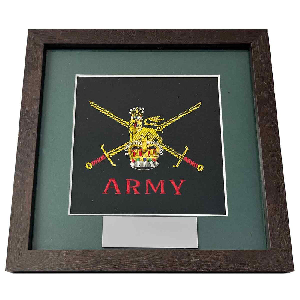Frame Classification Army Regimental Frames with Army Cap Badges | John Bull Clothing