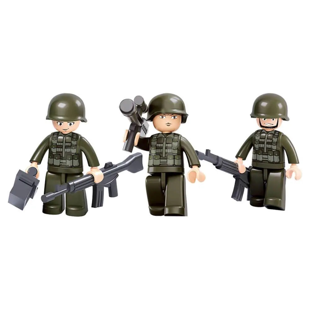 Sluban Army Small Battle Tank M38-B6500 - John Bull Clothing