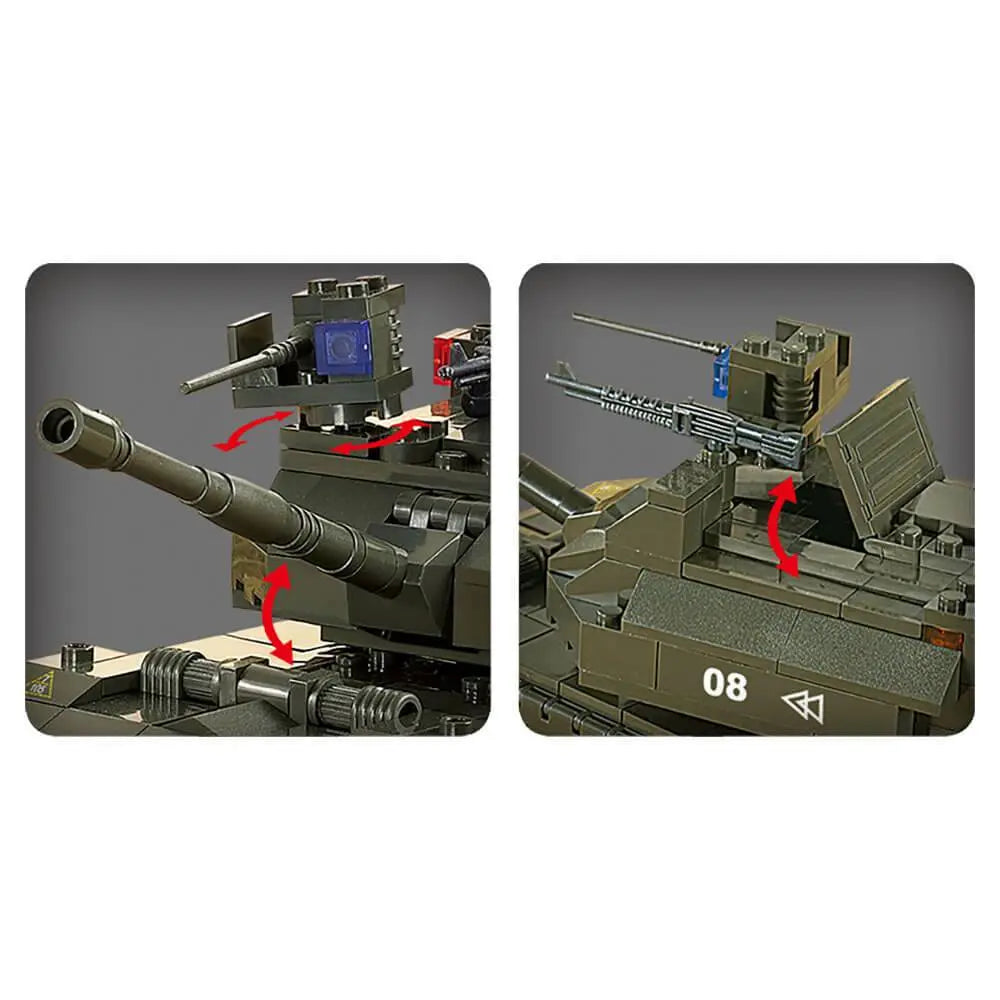 Sluban Army Small Battle Tank M38-B6500 - John Bull Clothing