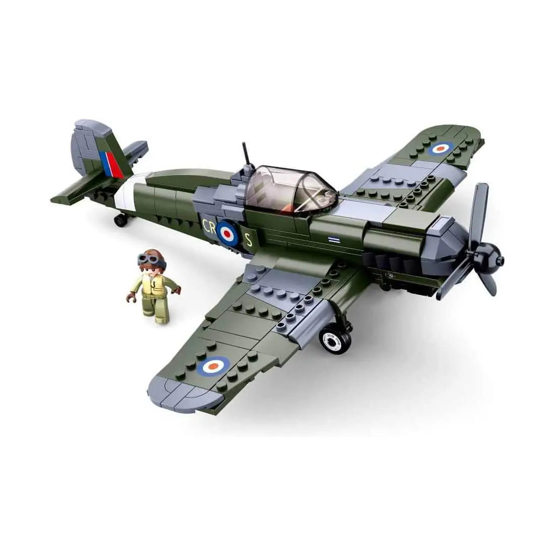 Sluban British Army Fighter Plane Set M38-B0712 - John Bull Clothing