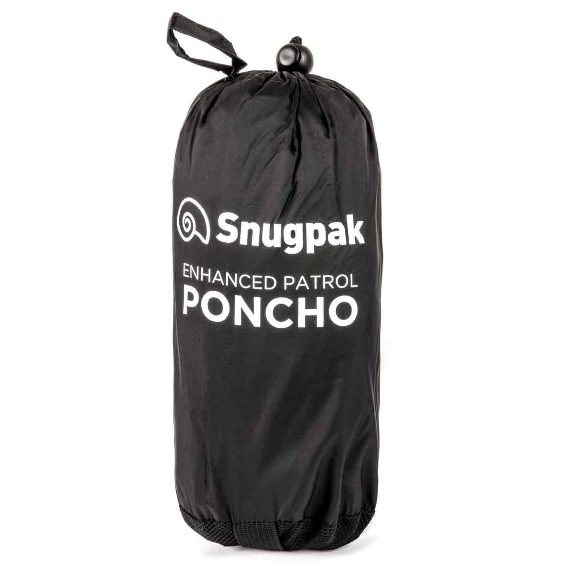 Snugpak Enhanced Patrol Black Poncho - John Bull Clothing