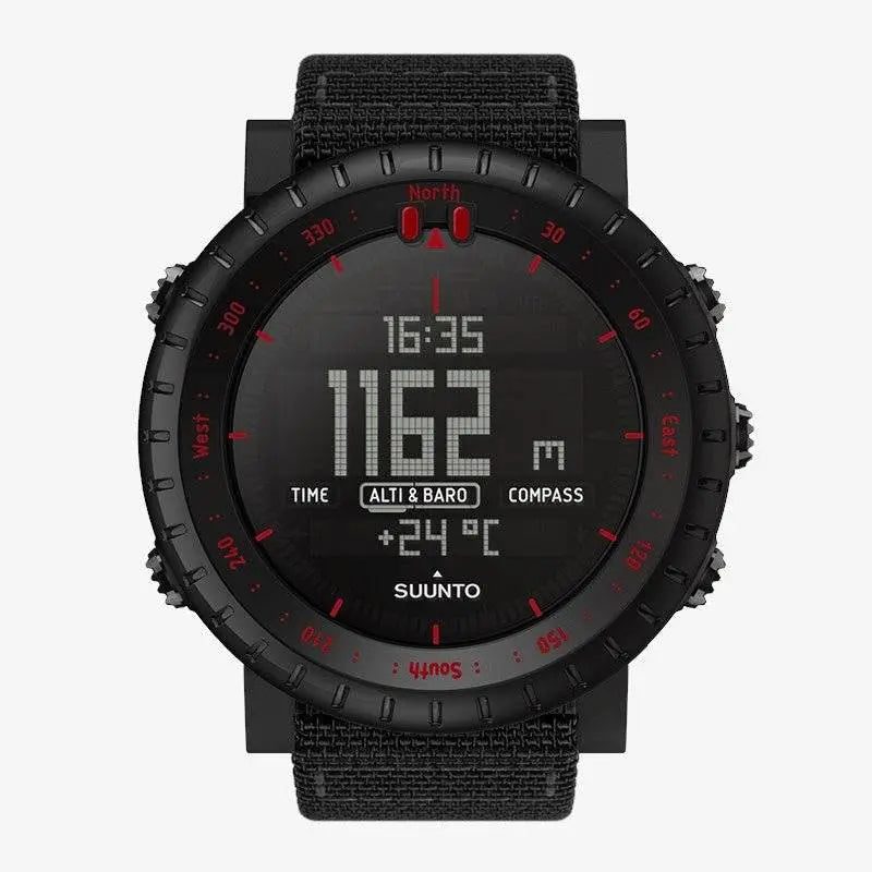 Suunto Core All Black Tactical GPS Watch - John Bull Clothing