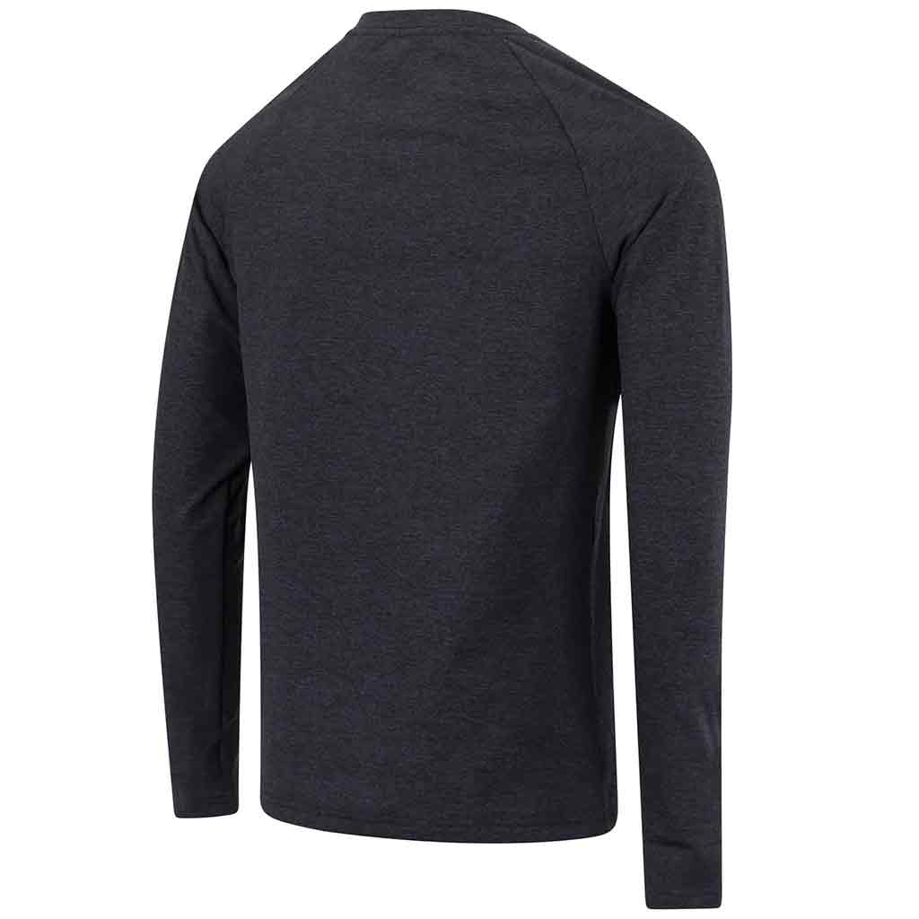 Ussen Baltic Crew Neck Black Thermal Shirt - John Bull Clothing