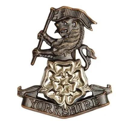 Yorkshire Regiment Beret Cap Badge - John Bull Clothing