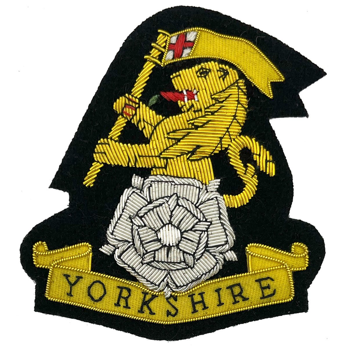 Yorkshire Regiment Bullion Blazer Badge - John Bull Clothing